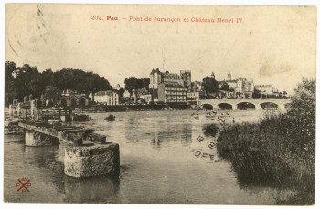 Pont de Jurançon et château Henri IV